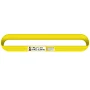 Tuffy 1 Ply 2" x 3 ft Endless Type 5 Web Sling - 6200 lbs WLL, Yellow, nylon/Polyester/Synthetic | Bishop Lifting