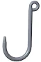 Alloy Steel Foundry Hook, Long Reach, Capacities 500-2500 Lbs