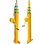 Hand cranked lifting pole, manual telescopic mechanical winch, lifting mast 3/4/5/6/7/8/9 meters