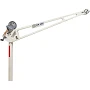 OZ OZXR500DAV-HND2 500 lb extended reach davit crane with 2500 lb carbon steel brake winch | Weldfabulous