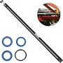 VEVOR Hydraulic Cylinder 2" Bore 36" Stroke Hydraulic Ram Cylinder 3000psi Hydraulic Cylinders Welded Double Acting Cross Tube SAE6 Port
