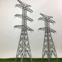 N Scale Diorama Power Transmission Tower Model Scene Building Model