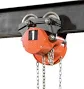 CM Cyclone Hand Chain Hoist on Low Headroom Geared Trolley