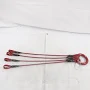 4 Leg Multiple Leg Wire Rope Sling 28" Length Cable Rigging Hoist Eye