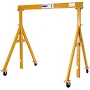 Adjustable Steel Gantry Crane - 7.5 Ton Cap., 33' 6" Clear Span, 9' to 13' Under Beam, A-Series