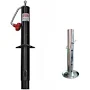 5,000 lb. A-Frame Top Wind Jack with 15" Lift & 8" Drop Leg