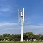 20KW Low Speed Vertical Wind Turbine 220v 380v Alloy Blade On Grid System | Automatic Voltage Detection | Hybrid | Outdoor | Marine