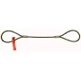 Lift-All - 34IEEX11 - Lift-All Permaloc 34IEEX11 Imported Wire Rope Sling, 3/4 in Dia Wire Rope, 11 ft L, 5.6 ton, Steel, Eye End Style