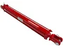 2.5" bore x 30" stroke CROSS tie rod hydraulic cylinder DB