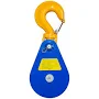 B/A Products | Yoke 8T Snatch Block w/8 in. Sheave 5/8 - 3/4 Rope