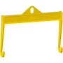 M&W 36" Dia. X 72"L Roll Lifting Beam, Yellow, 18"L x 40"W x 78"H, 450lbs, 10000 Lb. Capacity, 20720