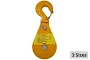 Yoke Alloy 12 Ton Snatch Blocks w/ Swivel Hook