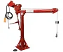 Thern 5PT20 SERIES 2,000lbs Portable Davit Crane with Winch - 2,000 lb Powder-Coated Crane with 4WP2-K eletric winch and ratchet jack