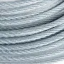1/4" Galvanized Aircraft Cable Steel Wire Rope 7x19 100 Feet