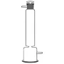 Calcium Chloride Tower Tubular At Bottom And Stopcock At Top - Outer Diameter x Height | Lab: 60 x 300 mm