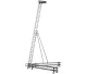 PA tower 1 Aluminium line array truss tower system for lifting sound equipment up to 6.6 m