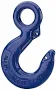 Value Collection | Part #EH3-CS | 6,000 Lb Capacity, Carbon Steel Eye Hook | 1-1/2" Hook Throat, 5.78" Reach, 1.56" Eye ID, 7.97" OAL, Plain Finish