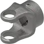 1000 Series Implement Yoke - 1" Round Bore with Set Screw / Double Keyway
