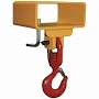 Lifting Hook, SGL Fork, SGL Swivel, 3000Lb.