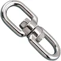 1" Type 316 Stainless Steel Eye & Eye Swivel at Rigging Warehouse