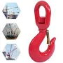 Locking Swivel Heavy Duty Swivel Lifting Hook, Lifting Hook w/ Safety Latch, Size: 36.5