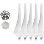 Horizontal Wind Turbine Nylon Blades 530mm 550mm 580mm 630mm For Wind Turbine