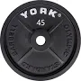 York Barbell Cast Iron Olympic Plate Sets