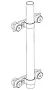Roof Mount Kit - Primus Wind Power 1-TWA-19-02 > Roof Mount Kit - Includes Base Plates, Isolators, Hardware