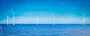 Poster, Print Offshore Wind Turbine in a Wind farm under construction off the England coast, 50x20.2 cm