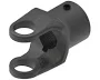 Weasler 1-1/4" Round Bore 1/4" & 5/16" Keyway & Set Screw Implement Yoke