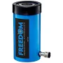 Freedom Industrial Hydraulics FIH Single Acting Hydraulic Cylinders - 100 Ton Capacity - 6.00" Stroke, Blue, Steel/Bronze | Bishop Lifting
