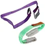 Senrise 1-2t Polyester Flat Webbing Lifting Sling Strap