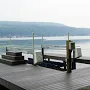 8,000 lb. Galvanized Four Post Pile Mount Boat Lift