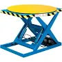 Ballymore Roto Max Rotating Scissor Lift Table, Foot Operated, 2500 lb. Capacity, 43" Dia., 115V, BM-RM-2.5K-33R-F