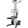 Material Lifter With Platform by DTS Glass & Material Handling Equipment - 150 kg Max. Load Capacity, 105 cm Lifting Height