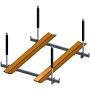Pontoon Boat Cradle