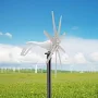 Miumaeov Wind System 600w Wind Turbine Generator Kit with Charge Controller