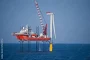 Poster, Print Offshore Wind Turbine Construction, 40x26.7 cm