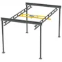 1 Ton, Spanco, Bridge Crane, 10' Bridge Length, 23' Runway Length, 12' Height, 4 Col., TR1023700-SG21210