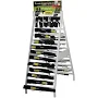 A & I PRODUCTS Blade Display Rack, A-Frame 61.25" x8" x25.75", A-B1AC350