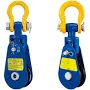 Yoke 3" Sheave Light Snatch Block with Shackle