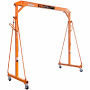 TMG Industrial 2200-lb Adjustable Height All-Steel Gantry Crane