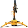 Customized new foldable 5t 16m construction mobile hydraulic spider mini crawler crane