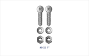 Grade 2 Titanium Flat Head Machine Screws
