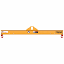 Caldwell 1/2 Ton x 12 ft Model 20 Adjustable Lifting Beam, Yellow, Steel | Bishop Lifting