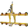 Wood's Powr-Grip Quadra-Tilt 360 8 Pad Vacuum Lifter - Medium Duty Series, 120v Power System, Narrow Pad Spread [165 kg]