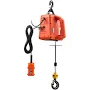 3-in-1 Electric Hoist Winch, 1550 lbs Capacity, 1500W Portable Power Winch Crane, 25 ft Lifting Height, 16.4 ft/min with Manual, Wired and Wireless