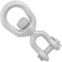 1/4" Eye & Jaw Swivel - Hot Dip Galvanized at Stage Rigging Warehouse