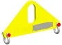Small Length Fixed Lifting Beam, Bale Top, Capacities 500-20,000 Lbs