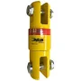 Miller 3T Thrust Bearing Jaw & Jaw Swivel - 6000 lbs WLL - #3E181, Yellow, Bronze/Steel | Bishop Lifting